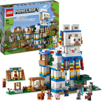 LEGO 21188 Minecraft Das Lamadorf Set e1665440502969