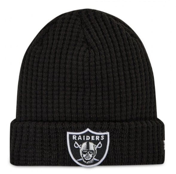 New Era Nfl Las Vegas Raiders Waffle Knit Beanie