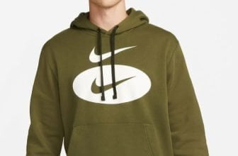 NIKE Sportswear Swoosh League Fleece Pullover Hoodie rough green Hoodies bei SNIPES bestellen