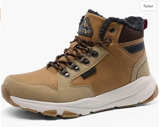 NORTIV8 Herren Winterstiefel Warm Gefüttert Schneestiefel ab 22,99 € inkl. Prime-Versand (statt 45,99 €)