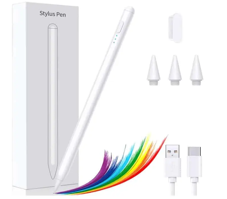 Stylus Pencil 2nd Generation, Stylus Pen für iPad 2018-2022 mit 3 Ersatznibs für 16,99 € inkl. Prime-Versand (statt 22,99 €)
