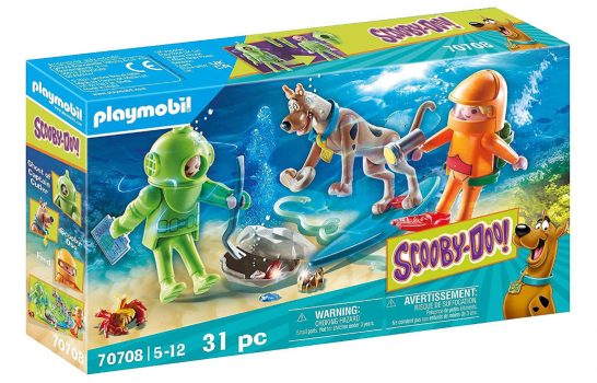 PLAYMOBIL® 70708 Scooby DOO Abenteuer mit Ghost of Captain Cutler Amazon de Spielzeug