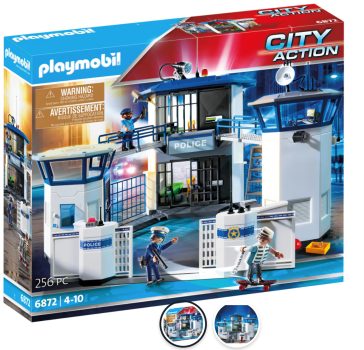 PLAYMOBIL® City Action 6872 Polizei Kommandozentrale mit Gefängnis JAKO O