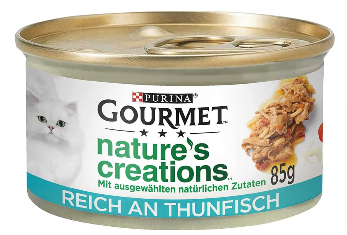 Purina Gourmet Natures Creation Katzennassfutter In Gelee Naturbelassen Thunfisch 12Er Pack 12 X