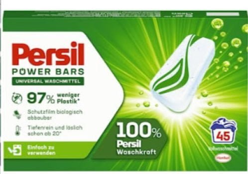 Persil Power Bars Universal Waschmittel 45 Waschladungen vordosiertes Vollwaschmittel in nachhaltiger Verpackung Amazon de Drogerie Koerperpflege