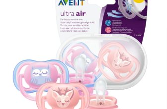 Philips Avent Ultra Air Schnuller 0 6 Monate Atmungsaktiv Kiefergerecht BPA frei Doppelpack Reh