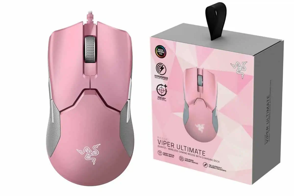 Razer Viper Gaming-Maus in pink (16 K DPI-Sensor, RGB-Beleuchtung) für 89,99 € inkl. Versand [nur noch 10 Stück] statt 132,90 €