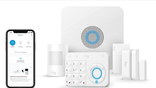 Ring Alarm 5 Teiliges Set 1 Generation Von Amazon – Alarmanlage Mit Optionaler Unterstuetzter Ueberwachung – Ohne Langfristige Verpflichtungen – Funktioniert Mit Alexa Amazon De Amazon Geraete Zubehoer