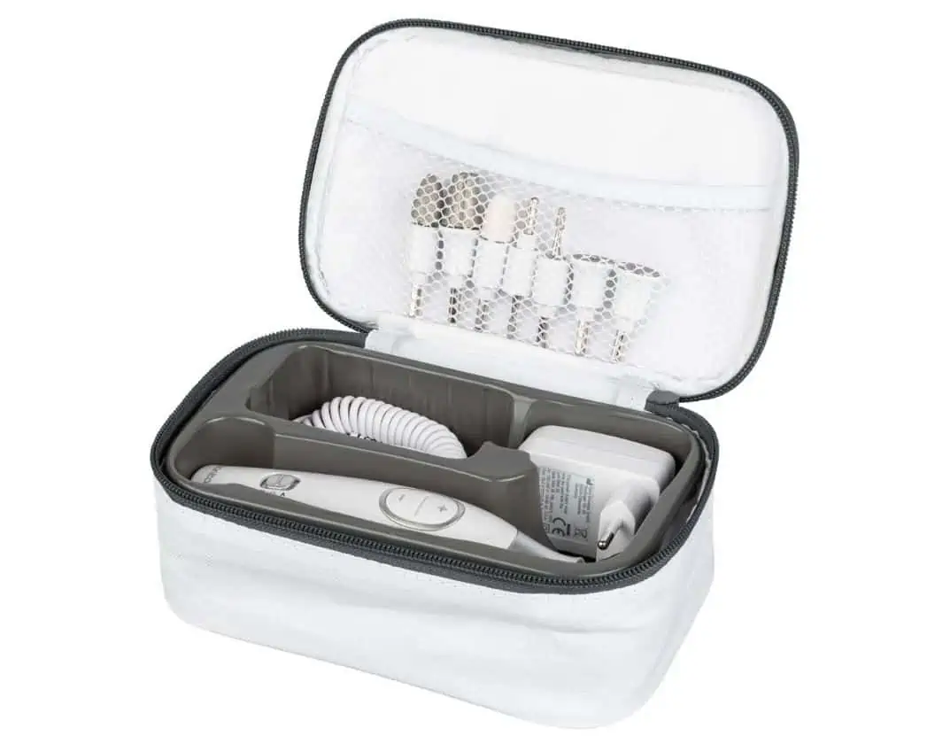 SANITAS Maniküre-Pediküre-Set SMA 38 inkl. 7 Aufsätze für 19,94 € inkl. Versand (mit persönlichem Code 14,99 €) statt 30,95 €