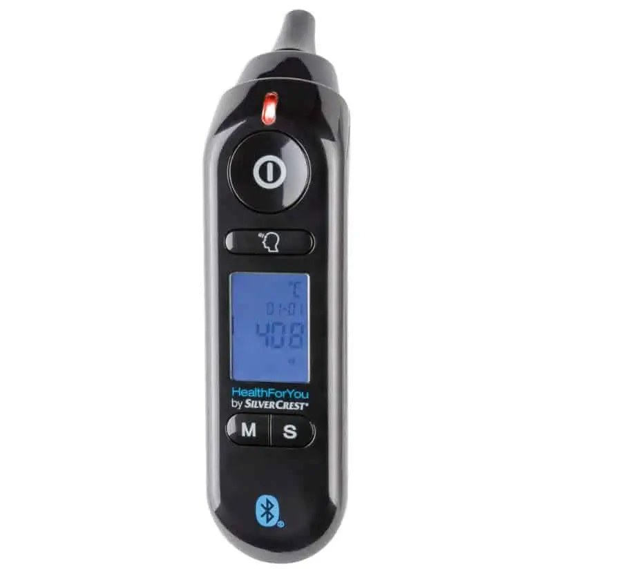 SILVERCREST Multifunktionsthermometer SFT 81 (mit App) für 10,94 € inkl. Versand statt 20,99 €
