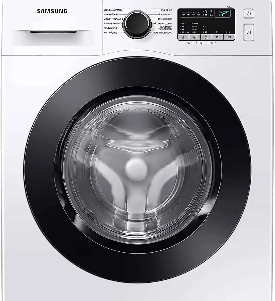 Samsung WW90T4042CE/EG Waschmaschine (9 kg, 1400 U/min, Hygiene-Dampfprogramm, Trommelreinigung, Digital Inverter Motor) für 406,99 € inkl. Lieferung (statt 527,57 €)