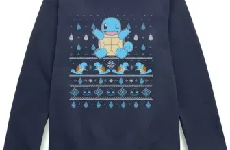 Schiggy Pokemon Weihnachtspullover e1666365111774