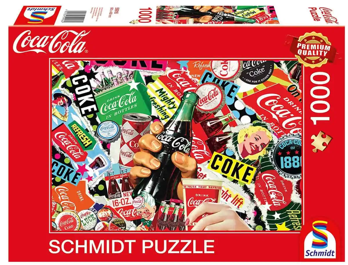 Schmidt Spiele 59916 Coca Cola is it, Bunt für 9,90 € inkl. Prime-Versand (statt 13,99 €)