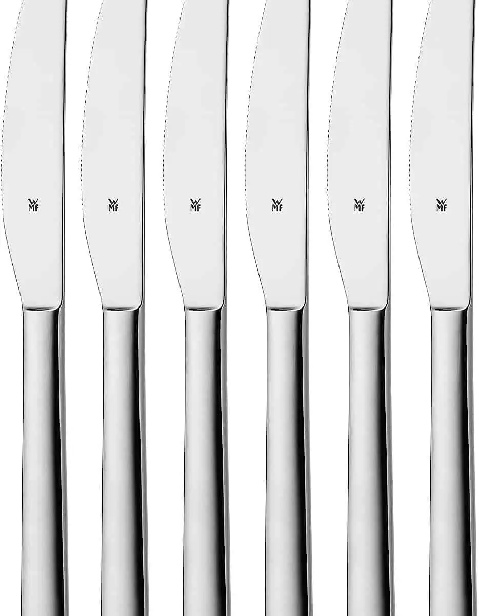WMF Steakmesser-Set 6-teilig Nuova Cromargan Edelstahl rostfrei poliert für 21,37 € inkl. Prime-Versand (statt 27,78 €)