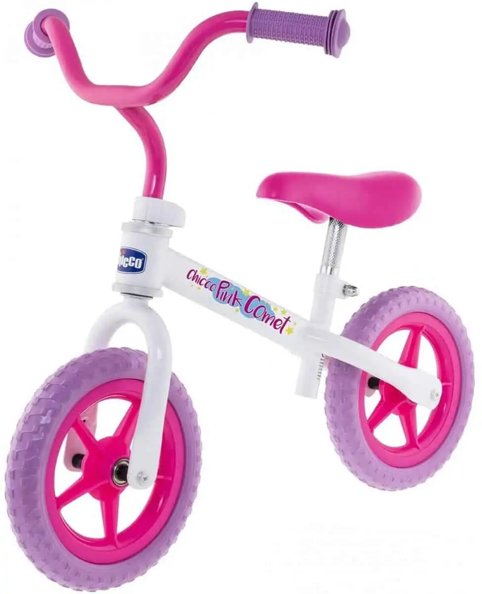 Chicco Pink Comet Laufrad für Kinder 2-5 Jahre für 25,58 € [Prime] statt 40,98 €