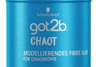 got2b Chaot modellierendes Fibre Gum Halt 3 100 ml Haarwachs für Männer kreiert zerzauste Looks