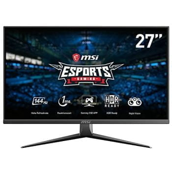 msi optix mag273 gaming monitor 27 zoll 69 cm fhd 1920x1080 144 hz