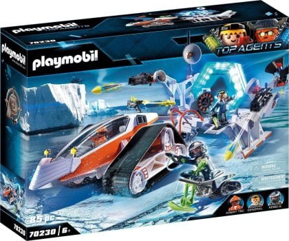 playmobil top agents spy team kommandoschlitten 70230