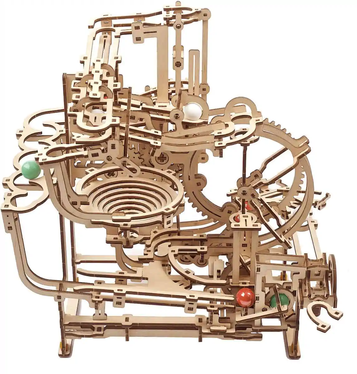 UGEARS 3D-Puzzle Murmel-Stufenbahn-Modellbausatz (355 Puzzleteile, Holzbausatz zum Selberbauen) für 37,03 € inkl. Versand statt 52,90 €