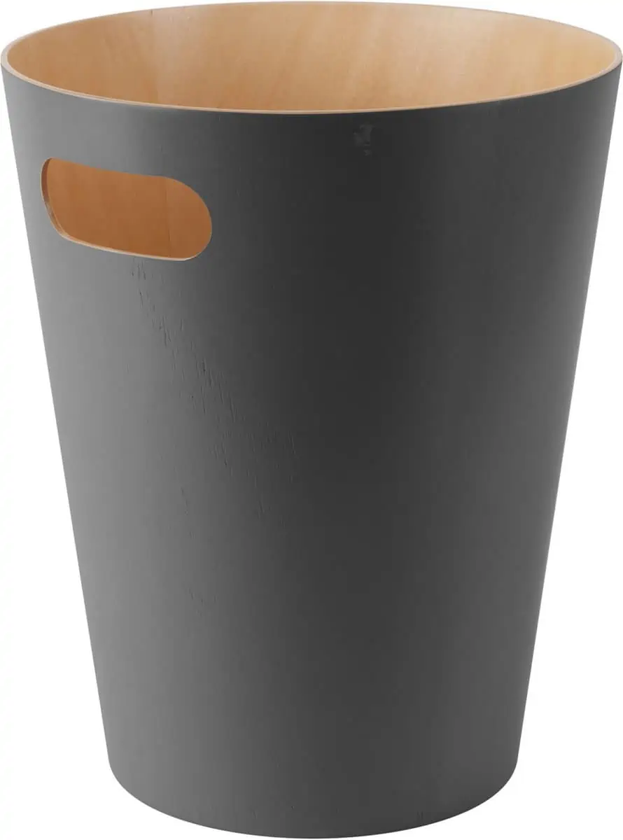 Umbra Woodrow Abfalleimer (7,5 Liter, dunkelgrau) für 16,67 € [Prime] statt 22,38 €