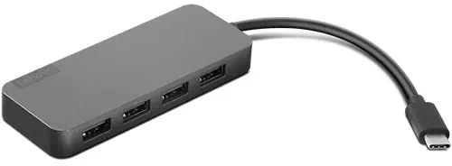 Lenovo USB-Hub, 4x USB-A 3.0, USB-C 3.0 [Stecker] für 17,01€ inkl. Versand (Prime)