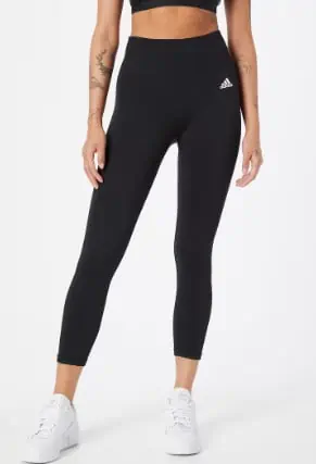 adidas Performance Damen Sporthose (XS,M,L,XL)  in Schwarz für 11,37 € inkl. Versand (statt 30,00€)