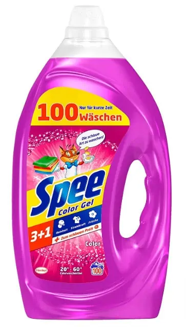 Spee Color Gel 3 + 1, 100 Waschladungen ab 8,74 € inkl. Prime-Versand (statt 15,96 €)