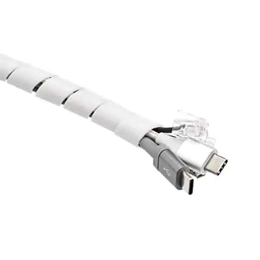 2x AmazonCommercial – Spiralhüllen zur Kabelführung, 2,5 m für 5,30€ inkl. Versand (Prime)