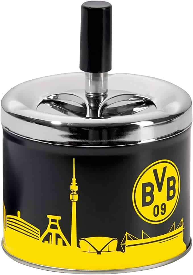 Borussia Dortmund Aschenbecher mit Deckel für 5,99€ inkl. Versand (Prime)