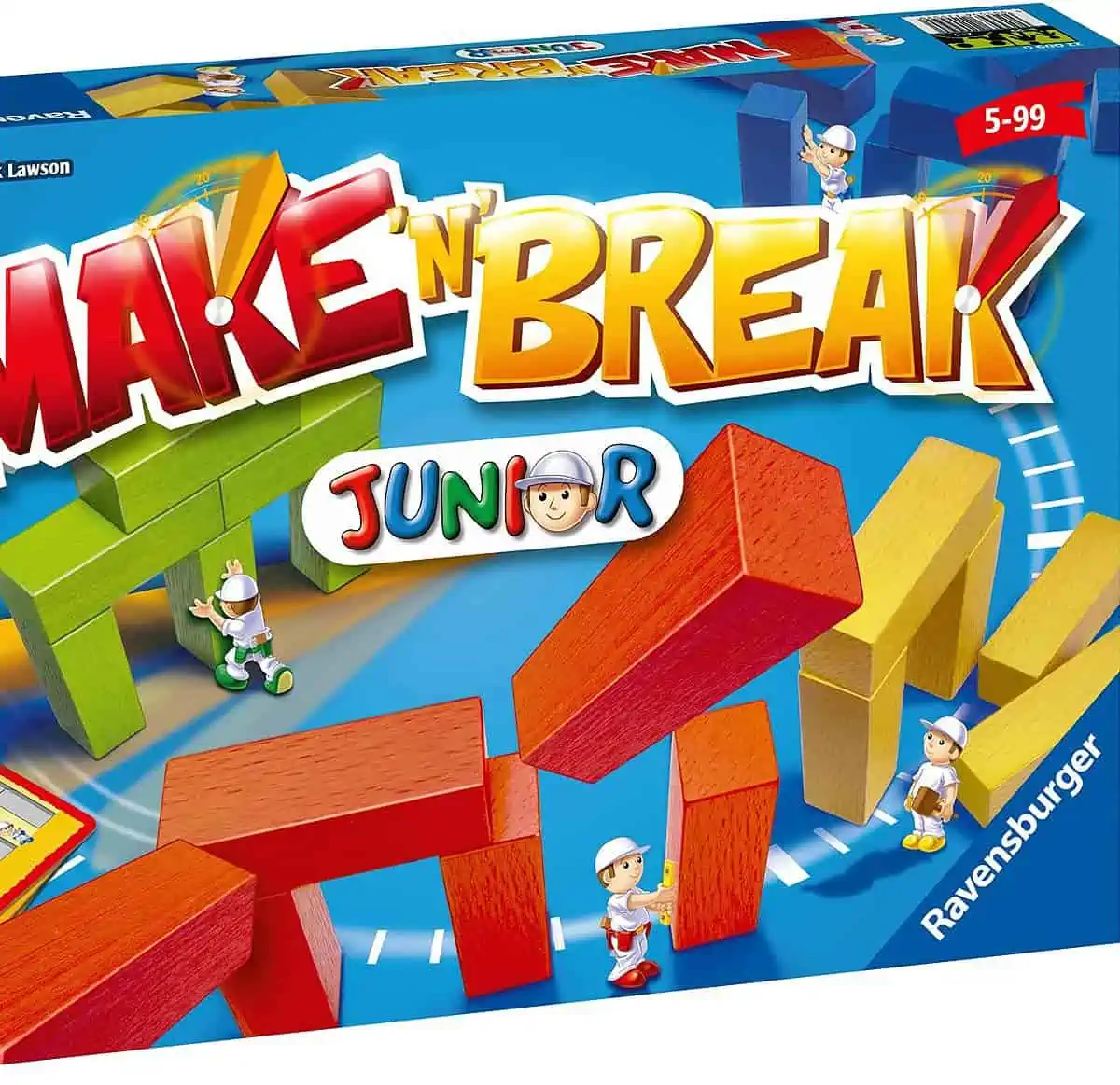 Ravensburger Make ’n‘ Break Junior Gesellschaftsspiel für 17,99 € inkl. Prime-Versand (statt 24,58 €)