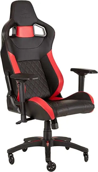 Corsair T1 Race – Kunstleder Gaming Stuhl (Ergonomisch Schwenkbar, Verstellbare Sitzhöhe & 4D Armlehnen) für 179€ (Amazon & OTTO Lierflat)