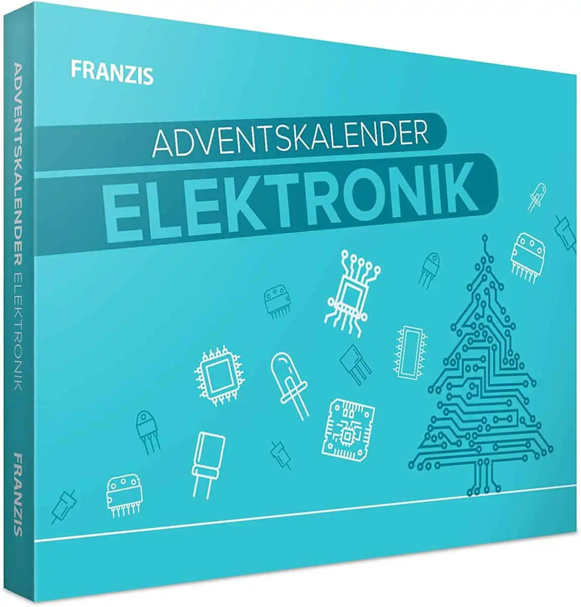 FRANZIS 67400 – Elektronik Adventskalender mit 24 spannenden Experimenten rund um Elektronik für 11,63 € [Prime] statt 20,13 €