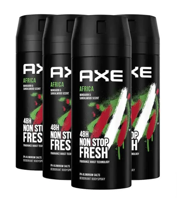 Axe Bodyspray Africa Deo 4×150 ml für 5,81 € inkl. Prime-Versand (statt 14,00 €)