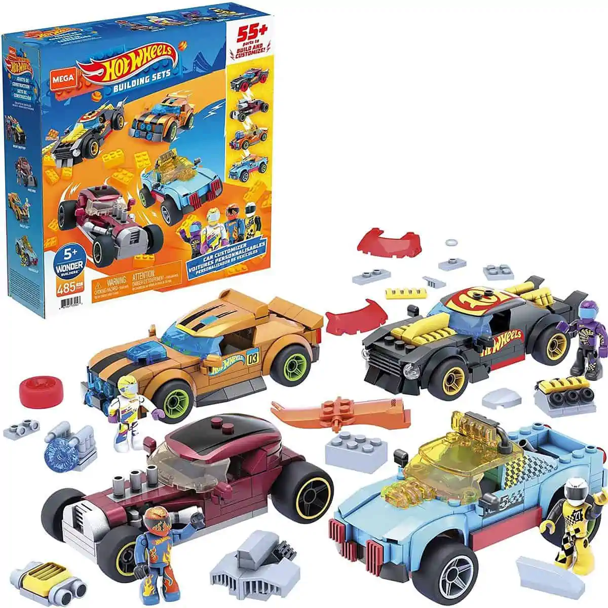 MEGA Construx GVM13 – Hot Wheels Rennwagen Spielzeug-Set für 26,49 € inkl. Prime-Versand (statt 47,78 €)