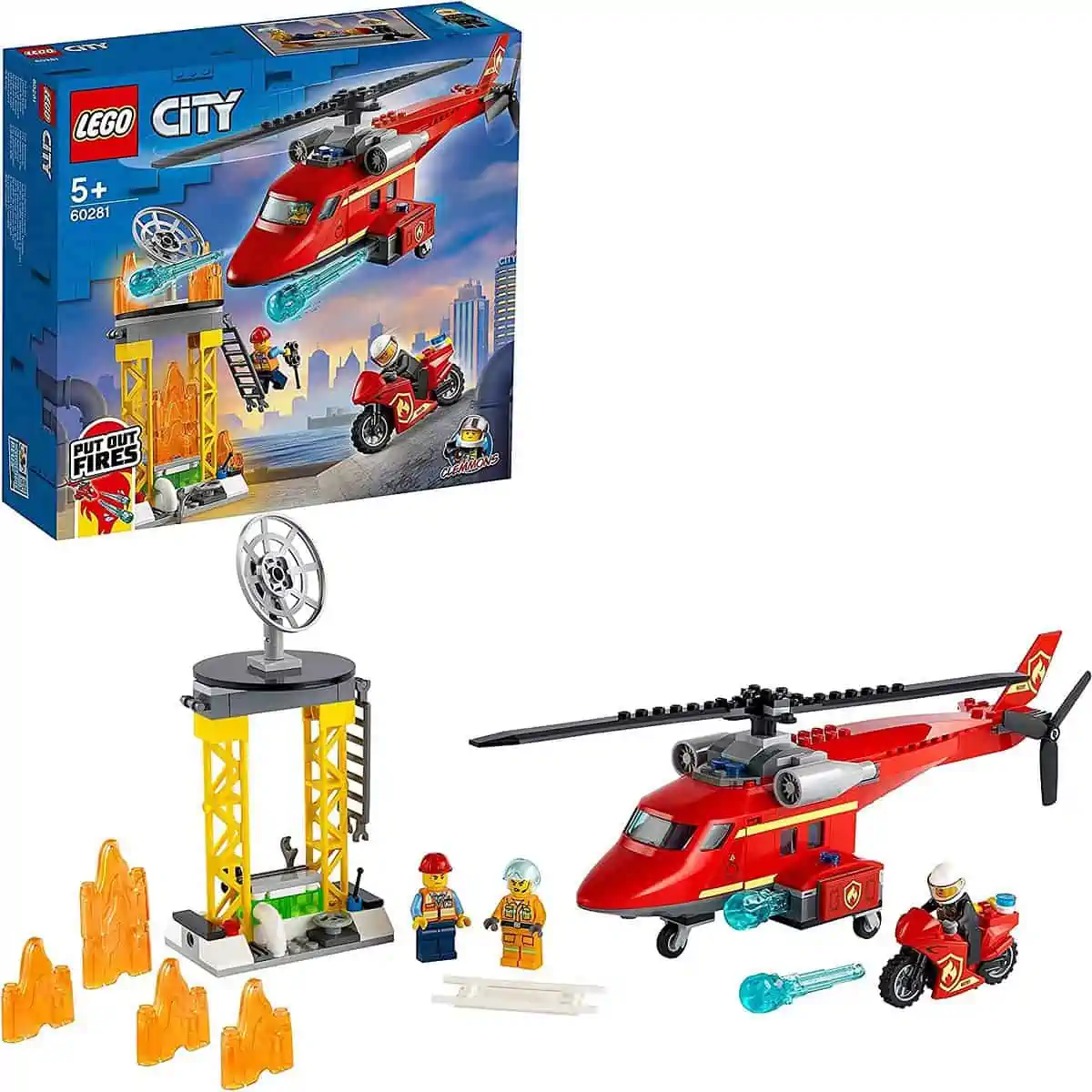 LEGO City – Feuerwehrhubschrauber (60281) für 16,35 € [Prime/OTTO Up] statt 21,90 €