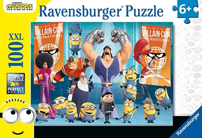 Ravensburger – Gru und die Minions – Minions-Puzzle ab 6 Jahren, 100 Teile im XXL-Format für 5€ inkl. Prime-Versand