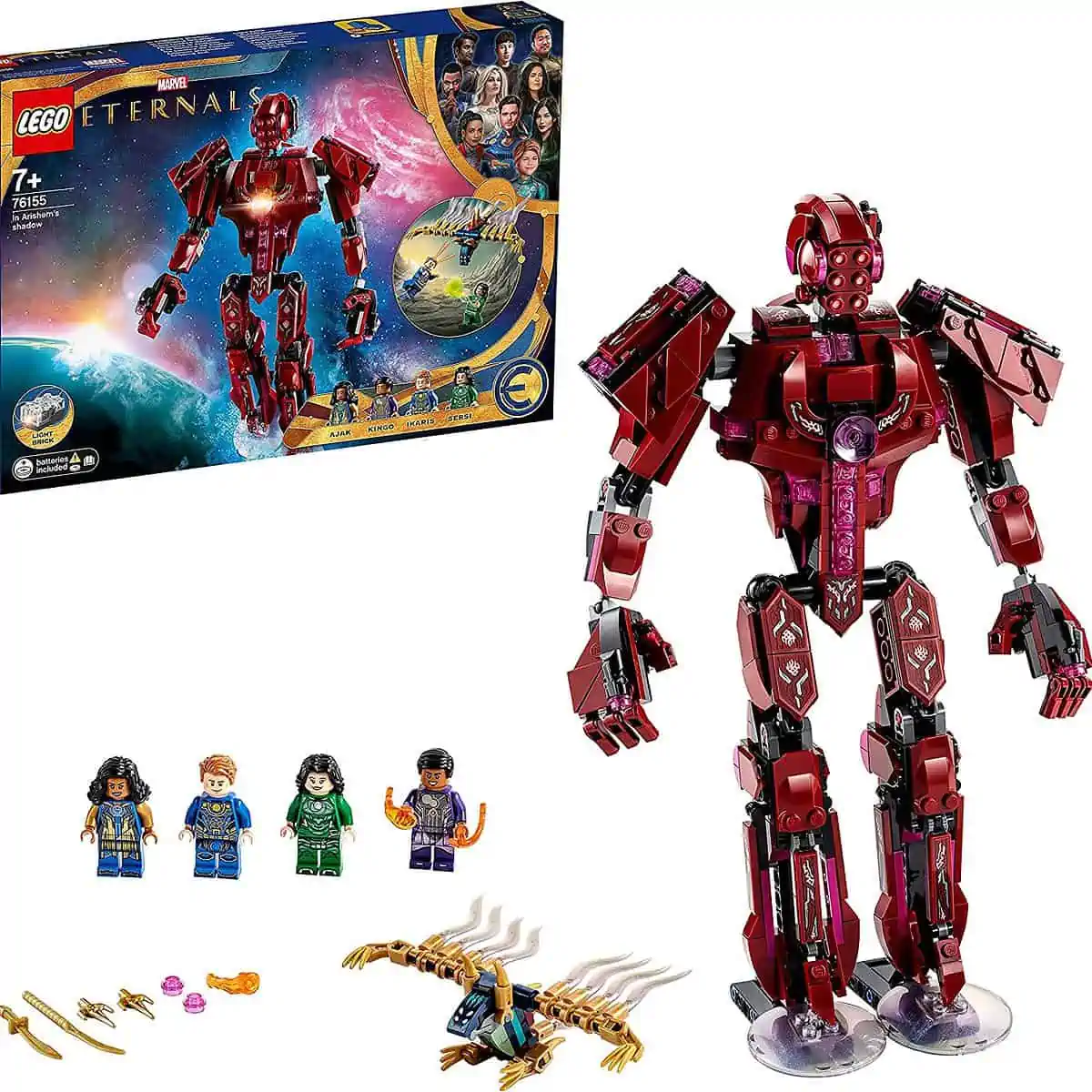 LEGO Marvel The Eternals – In Arishems Schatten (76155) für 34,90 € inkl. Versand statt 46,98 €