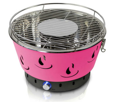 ACTIVA Grill Tischgrill AIRBROIL JUNIOR Pink Holzkohlegrill mit Aktivbelueftung   Amazon.de  Garten