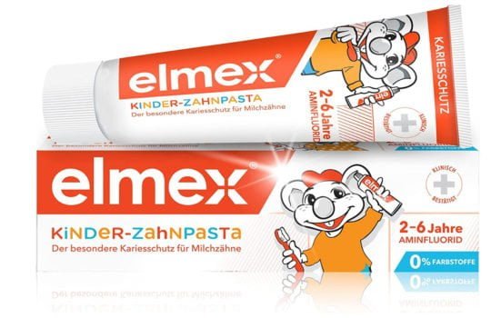 Amazon.de  elmex Kinderzahnpasta mit Faltschachtel 50 ml Zahncreme