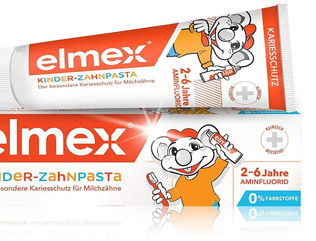 elmex Kinderzahnpasta mit Faltschachtel 50ml ab 1,80 € inkl. Prime-Versand