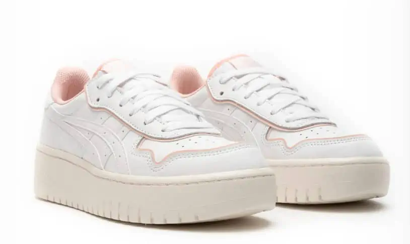 ASICS JAPAN S PF WHITE/FROSTED ROSE für 38,52 € inkl. Versand (statt 73,00 €)