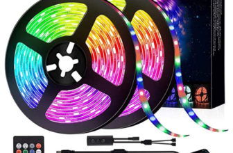 Bluetooth LED Strip 10M RLBUNZ RGB LED Streifen Lichtband steuerbar via App 5050SMD 300