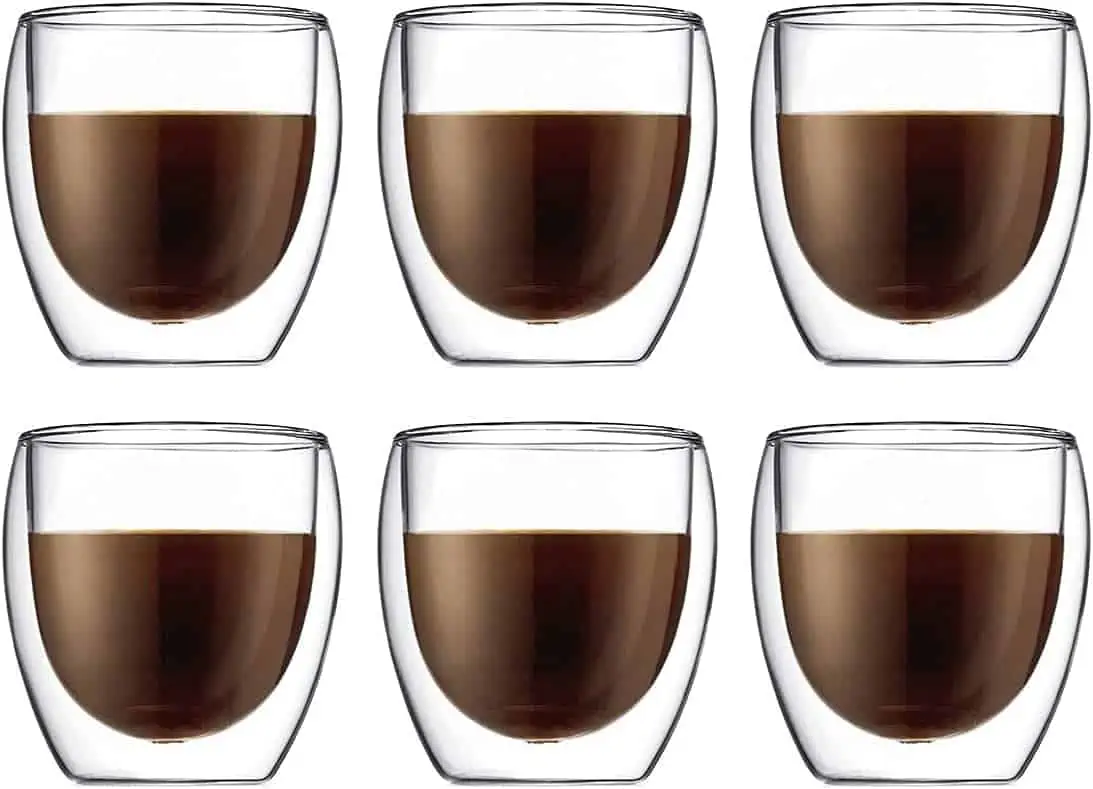 Bodum 4558-10-12 Pavina Glas doppelwandig 6er Set 0,25L für 29,99 € inkl. Versand (statt 51,49 €)