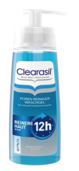 Clearasil Poren Reiniger Waschgel Reinigungsgel gegen Pickel Mitesser Unreinheiten fuer reinere