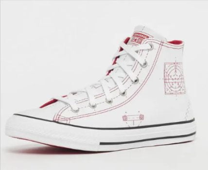 Converse Chuck Taylor All Star white university red black Fashion Sneaker bei SNIPES bestellen