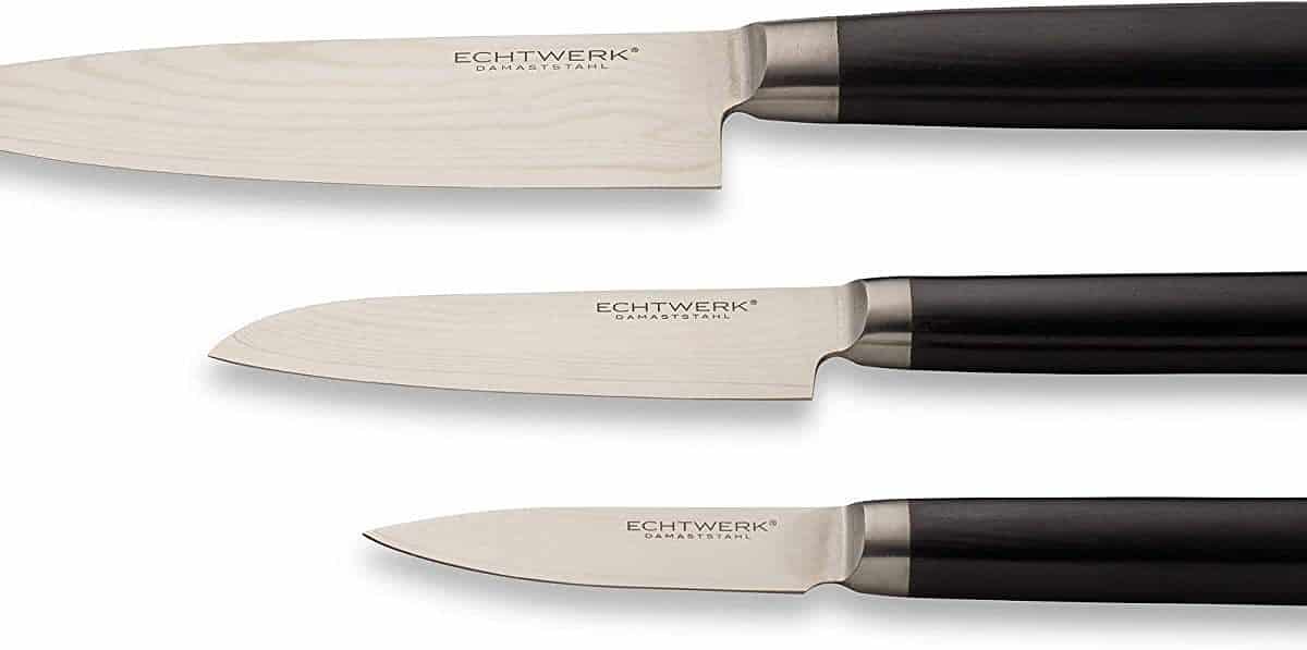 Echtwerk Ew-Dm-0375 Damaszener Messer Set 3-Teilig