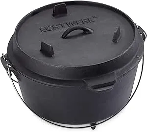 Echtwerk Ew-Ge-1225 Dutch Oven Bbq Kochtopf