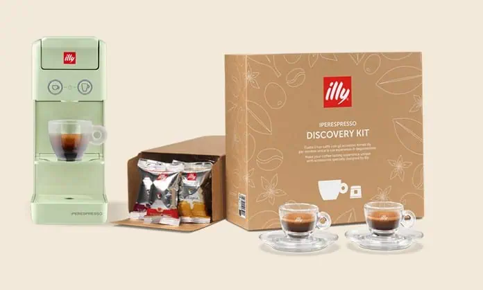 illy Y3.3 ESPRESSO & KAFFEE ROT – IPERESPRESSO KAFFEEMASCHINE + Entdeckerset für 79,00 € inkl. Versand (statt 119,00 €)