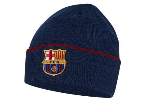 FC Barcelona Fan Beanie Muetze Einheitsgroesse