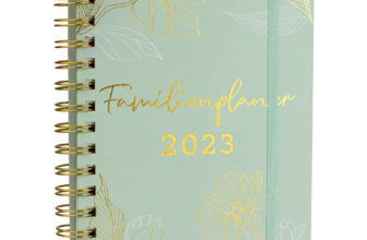 Familienplaner 2023 Praktischer A5 Kalender 2023 Buchkalender August 2022 bis Dezember